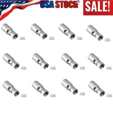 12x 1/2" Hose x 1/2" JIC 37 Degree Female Hydraulic Hose Ends Fitting Assembly