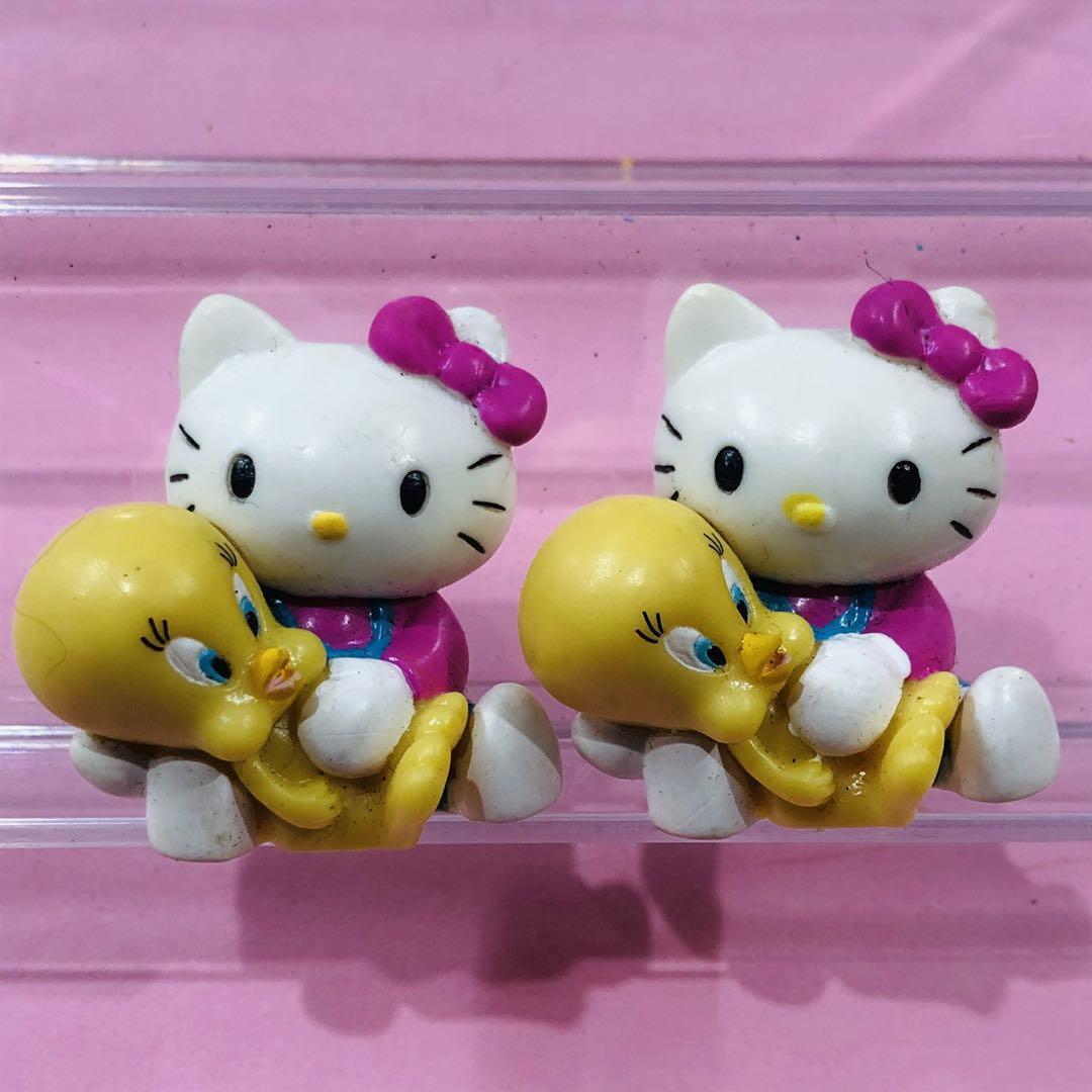 超レア‼️ハローキティ × tweeyコラボ キーホルダー レア‼️tweety