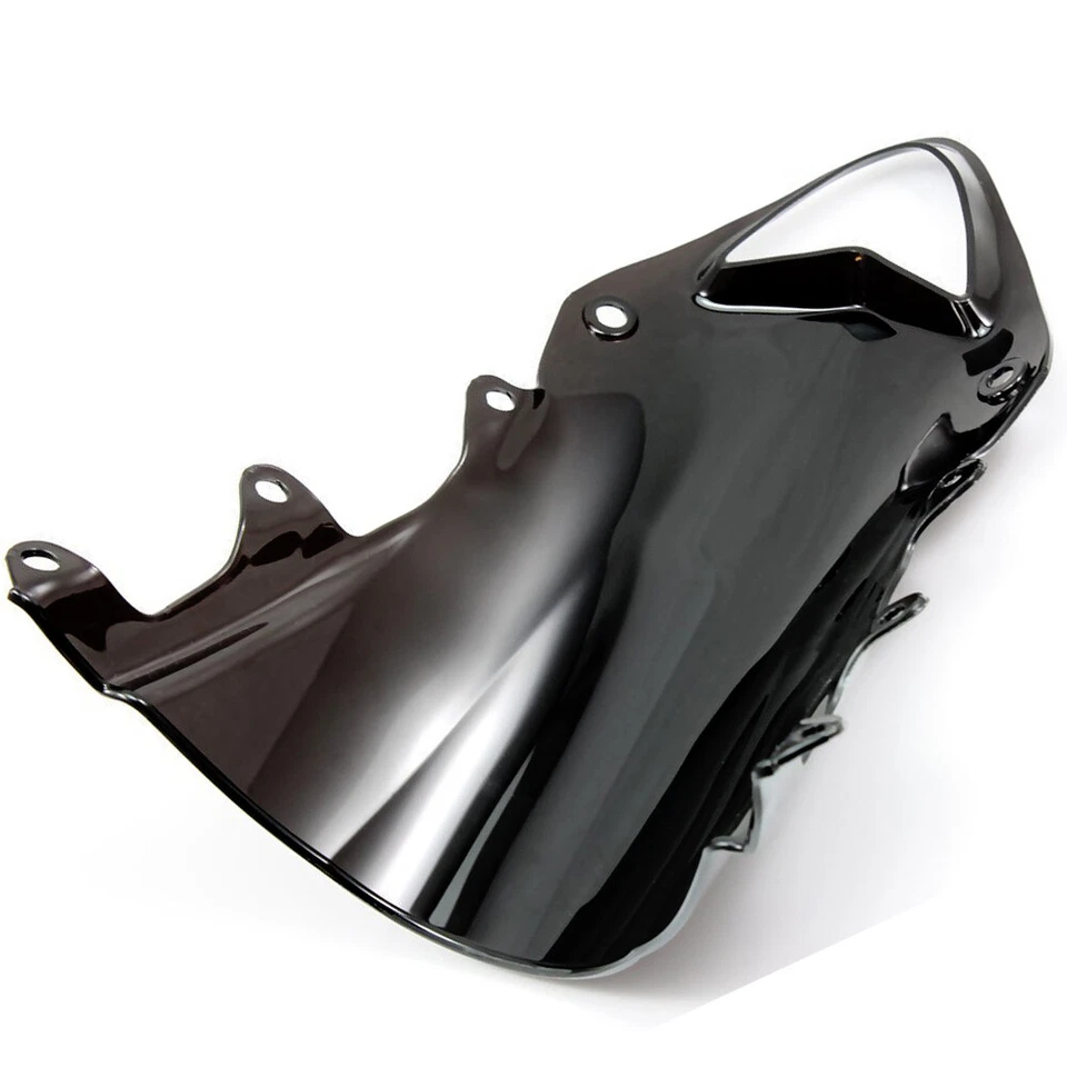 Black Double Bubble Windscreen Windshield ABS For BMW S1000RR 2009-2014 2013 Foto 3 de 4