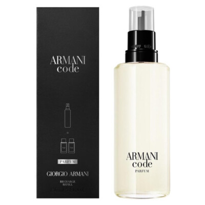 ARMANI Code PARFUM by Giorgio Armani 5 oz / 150 ml Men Parfum Refill Sealed