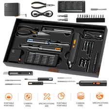 52 Pieces Tool Set Auto Repair Tool Socket Wrench Mixed Tool Portable Toolbox