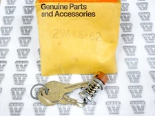 AMF Harley Davidson NOS NEW 29646-62 Ignition Ground Lock & Keys XLCH