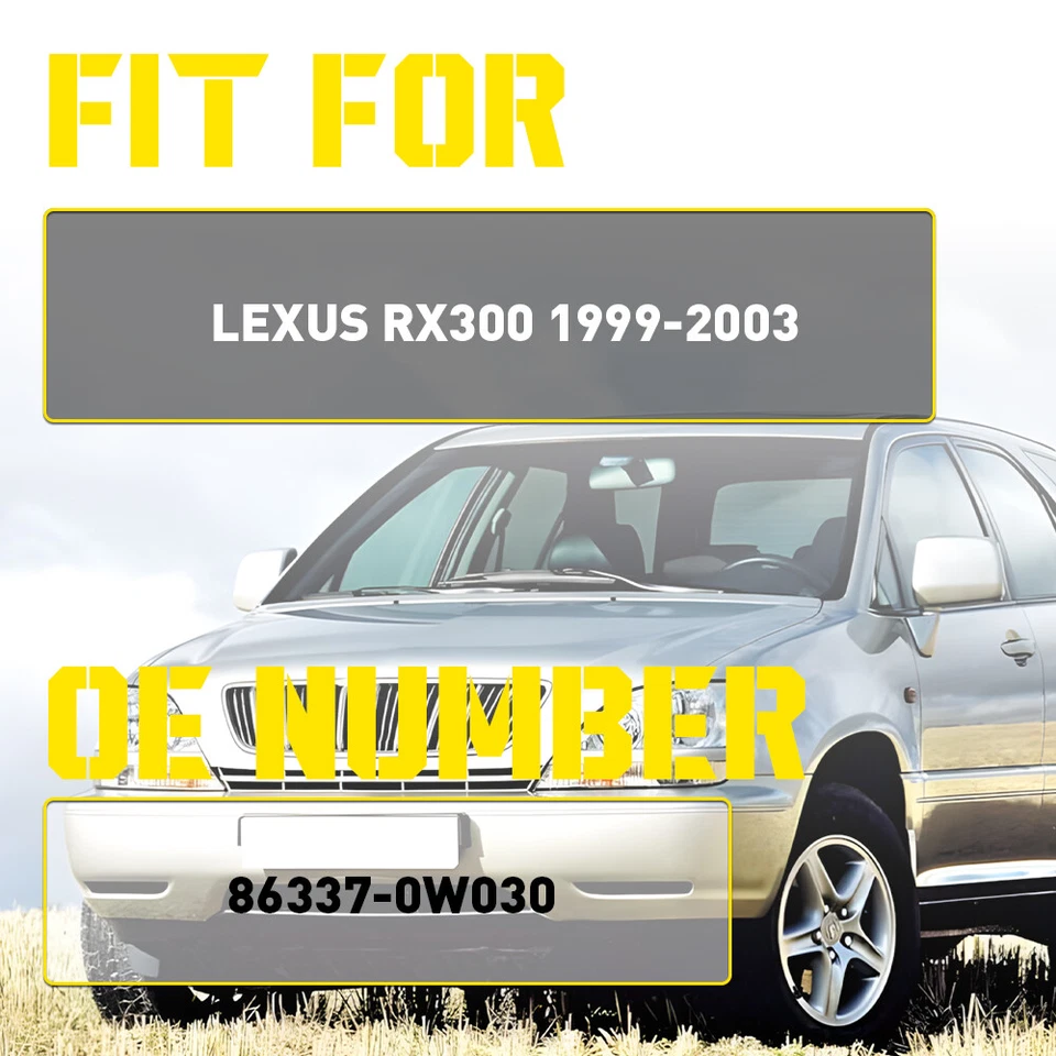 Se adapta a Lexus RX300 1999-03 Cable de repuesto de mástil de antena de alimentación 86337-0W030 M Foto 2 de 4