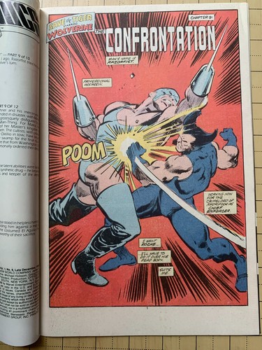 MARVEL COMICS PRESENTS #9 - WOLVERINE/MAN-THING/CLOAK (MARVEL DEC. 1988) - Picture 3 of 4