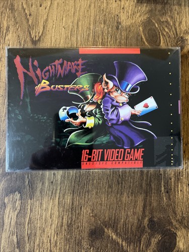 Nightmare Busters, ¡un nuevo juego para la Super Nintendo