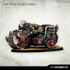 Kromlech Orc Boss on Blitzbike 3 KRM185