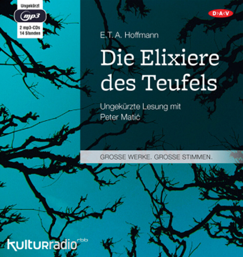 Thumbnail - E.t.a. Hoffmann. Die Elixiere Des Teufels. Hörbuch. 2 Mp3-cds. E. T.