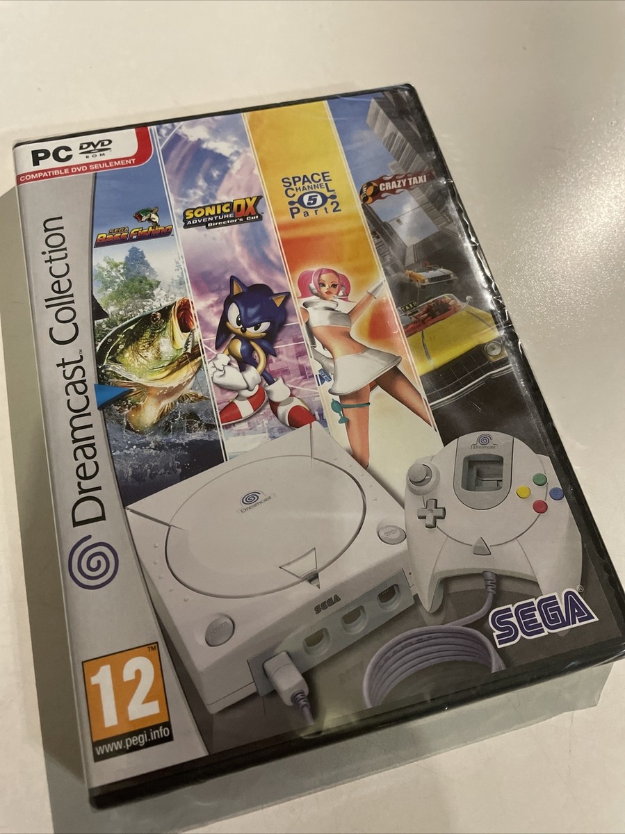 NEUF NEW dreamcast collection PC CD-ROM sonic dx crazy taxi