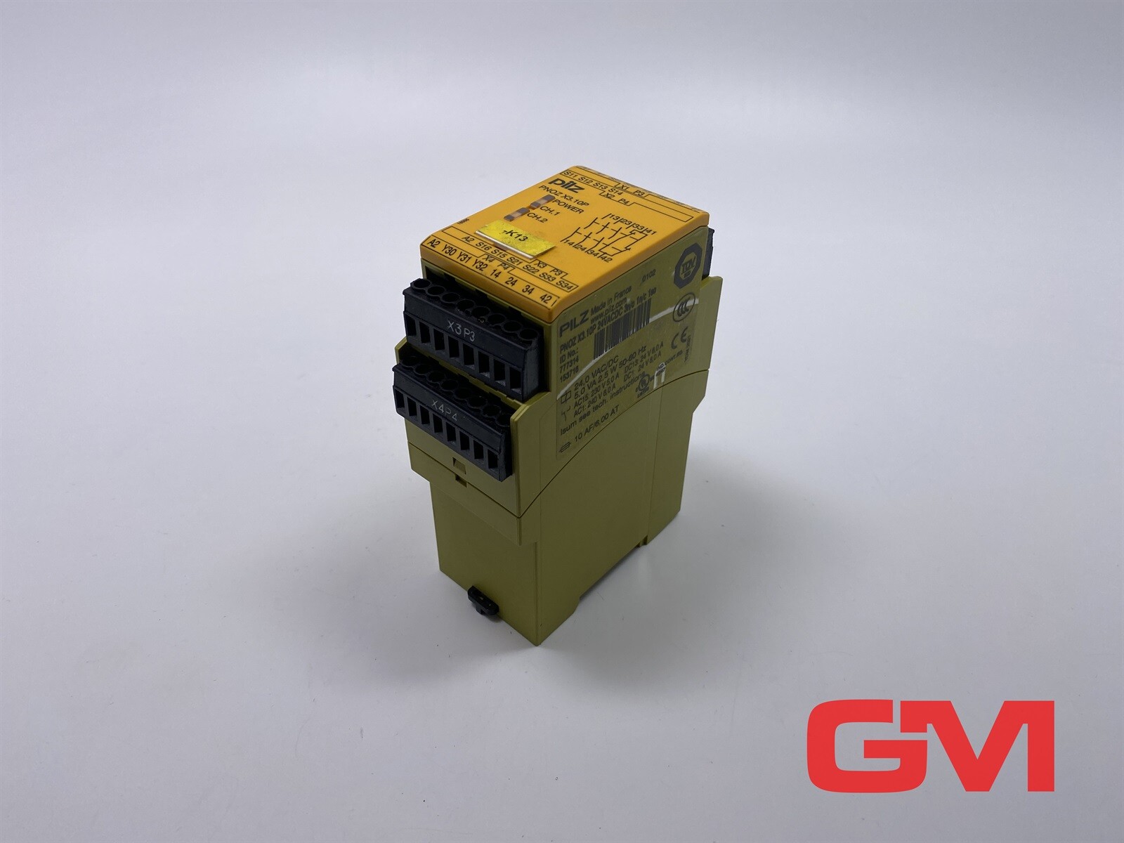 Pilz Safety Relay PNOZ X3.10P 24VACDC 3N/O 1N/C1S0