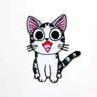 Cat Cartoon Patch Kitten Pet Animal Artwork Emblem for DIY Iron on Clothes Jeans