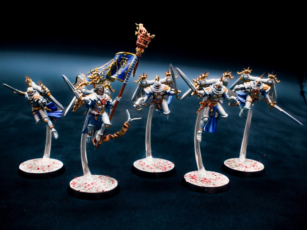 COMMISSION** (5) Seraphim/Zephyrim Adepta Sororitas