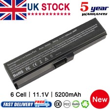 6 Cell Laptop Battery for Toshiba Satellite C660 C660D C665 PABAS227 Notebook PC