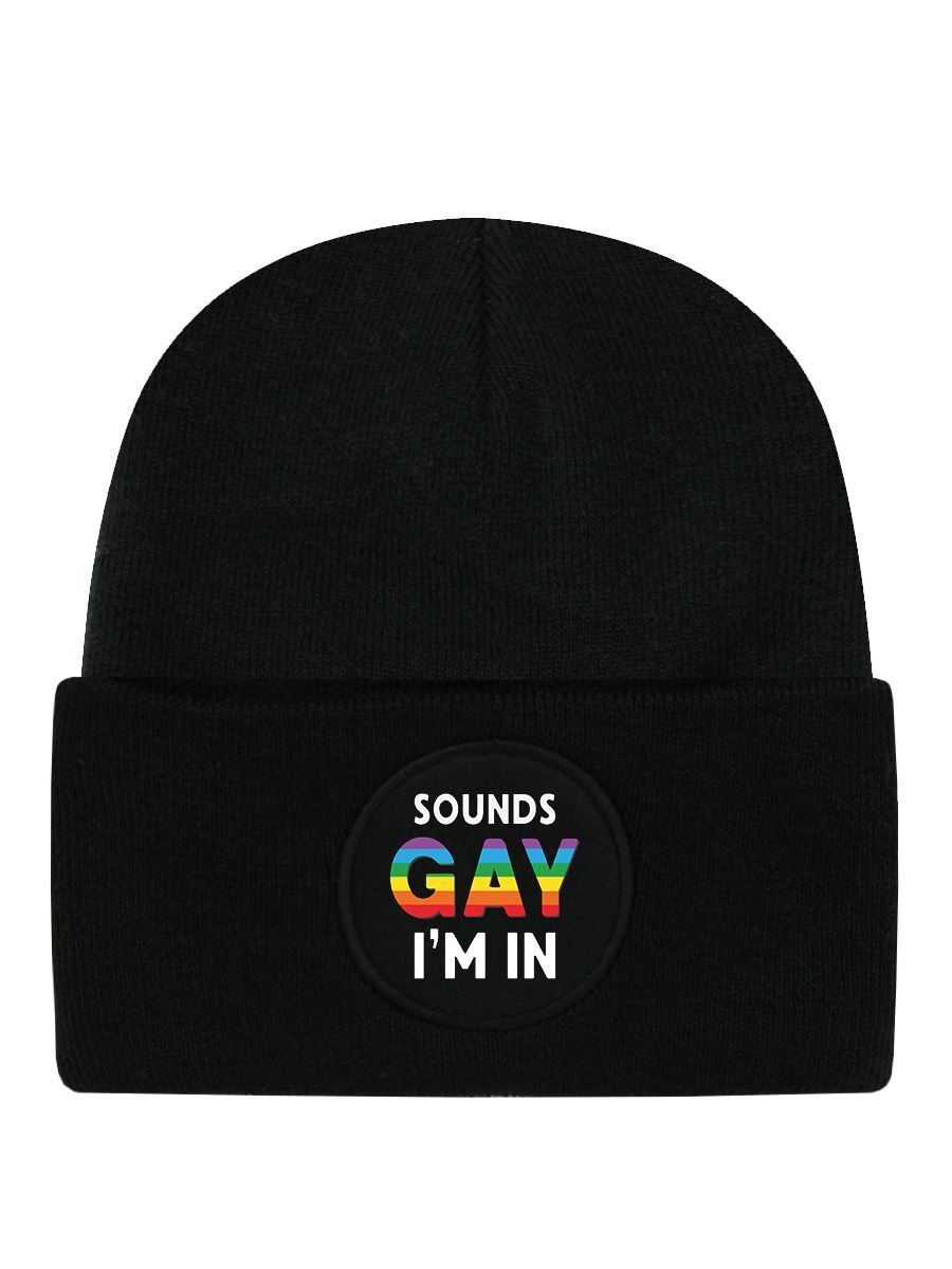 Sounds Gay I'm In Black Beanie