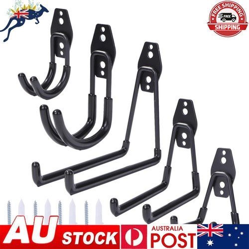 Indoor Bicycle Stand Holder Bracket Bike Wall Mount Hook Garage Storage