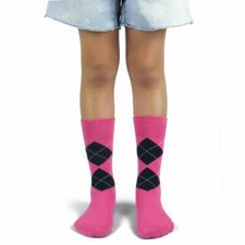 Junior's Groomsmen / Ring Bearer Wedding Argyle Dress Socks-MA019J