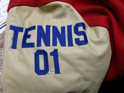 ** Vintage - SELINSGROVE VARSITY JACKET - TENNIS - USA Made (Dave FEEBO) - NICE!