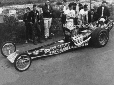 Don ''Big Daddy'' Garlits & His 1965 ''Wynns Jammer'' Top Fuel Dragster PHOTO! #(35)