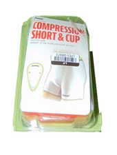 Franklin Compression Short And Cup S/m Youth New Flexpro
