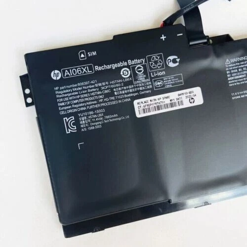 Batería Original 96WH AI06XL para HP ZBook 17 G3 Series HSTNN-C86C 808397-421 Foto 3 de 3