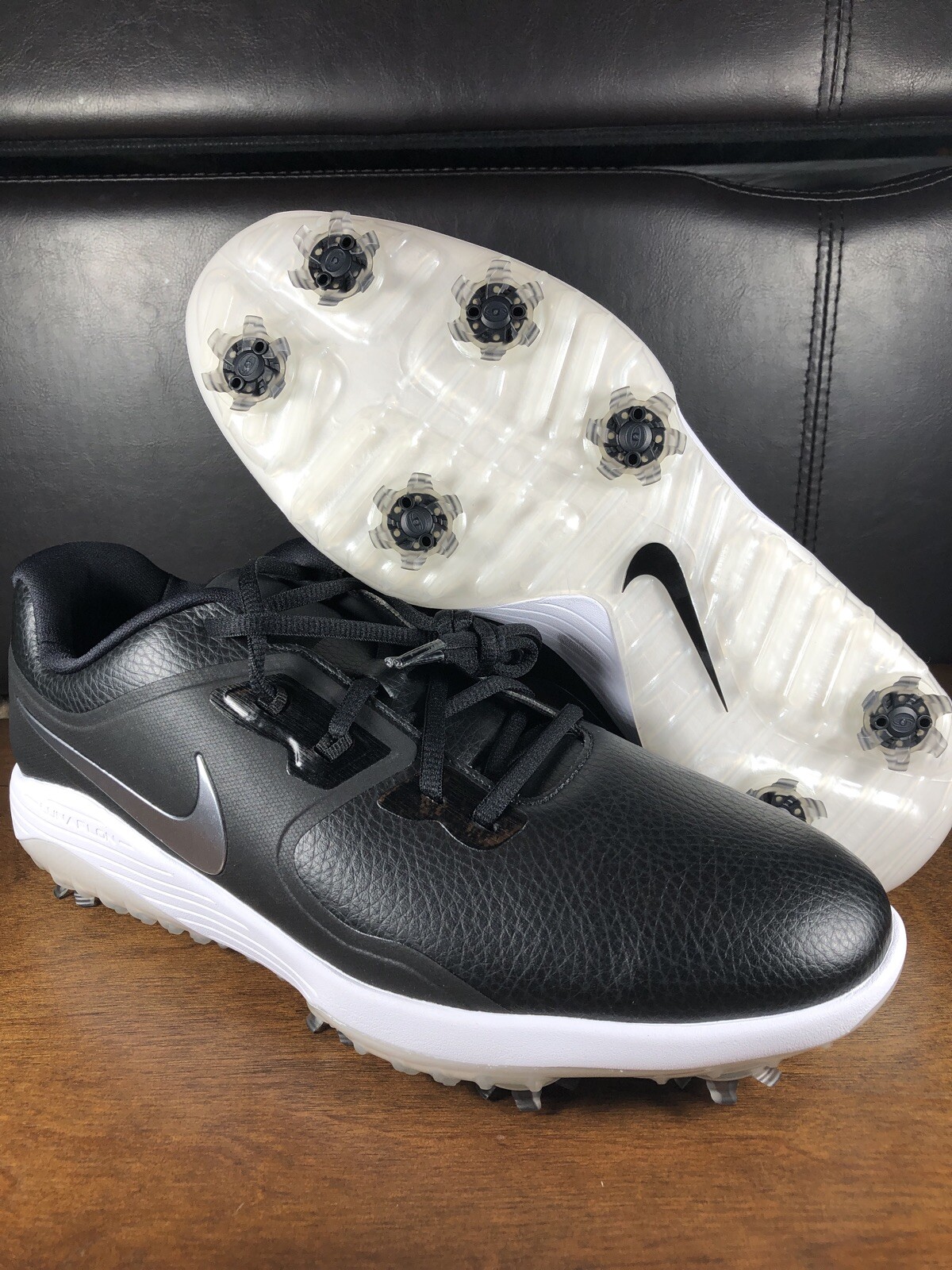 *NEW* Nike Men's Vapor Pro Golf Shoes Black White AQ2197001 eBay