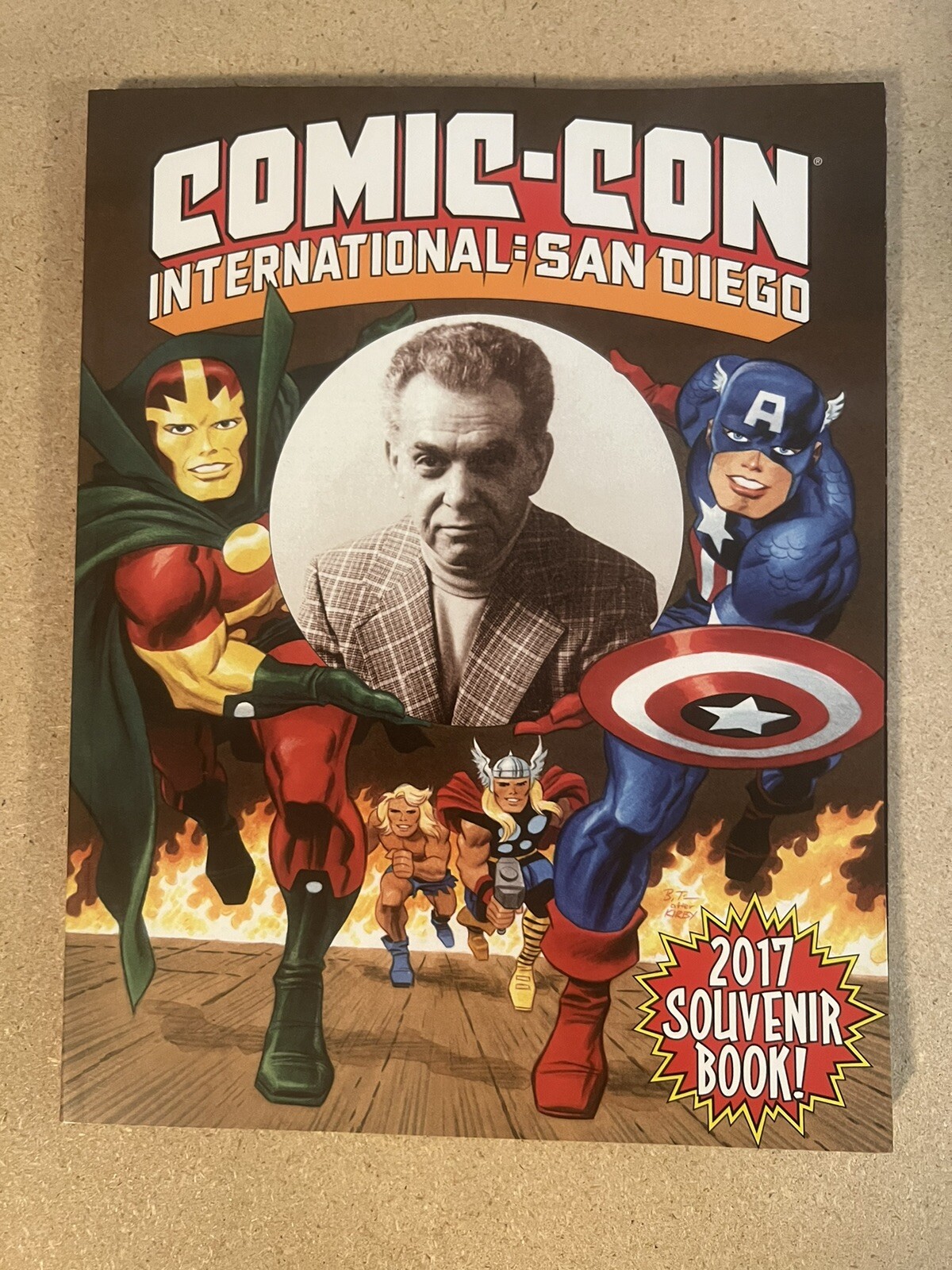SDCC 2017 SAN DIEGO COMIC-CON JACK KIRBY SOUVENIR BOOK BRUCE TIMM COVER ART