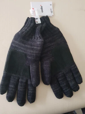 Gants chaud Célio noir - Photo 1/2