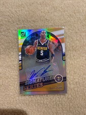 2021-22 Panini Donruss Signature Series Will Barton #SS-WBT Auto