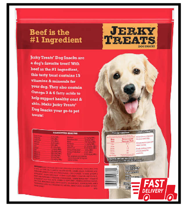 Jerky Treats American Beef Dog Snacks 60 oz, 2count eBay