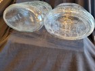Vintage Rare Embossed Half Gallon Little Amana Glass Wine Jug(2) With Lids — photo 7