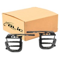 2X Blic KüHlergrill Gitter StoßStange Vorne FüR Porsche Macan 95B 02.14-06.18