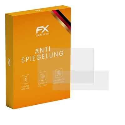 atFoliX 2x Schutzfolie für Asus Zenbook Pro Duo 15 OLED matt&stoßfest