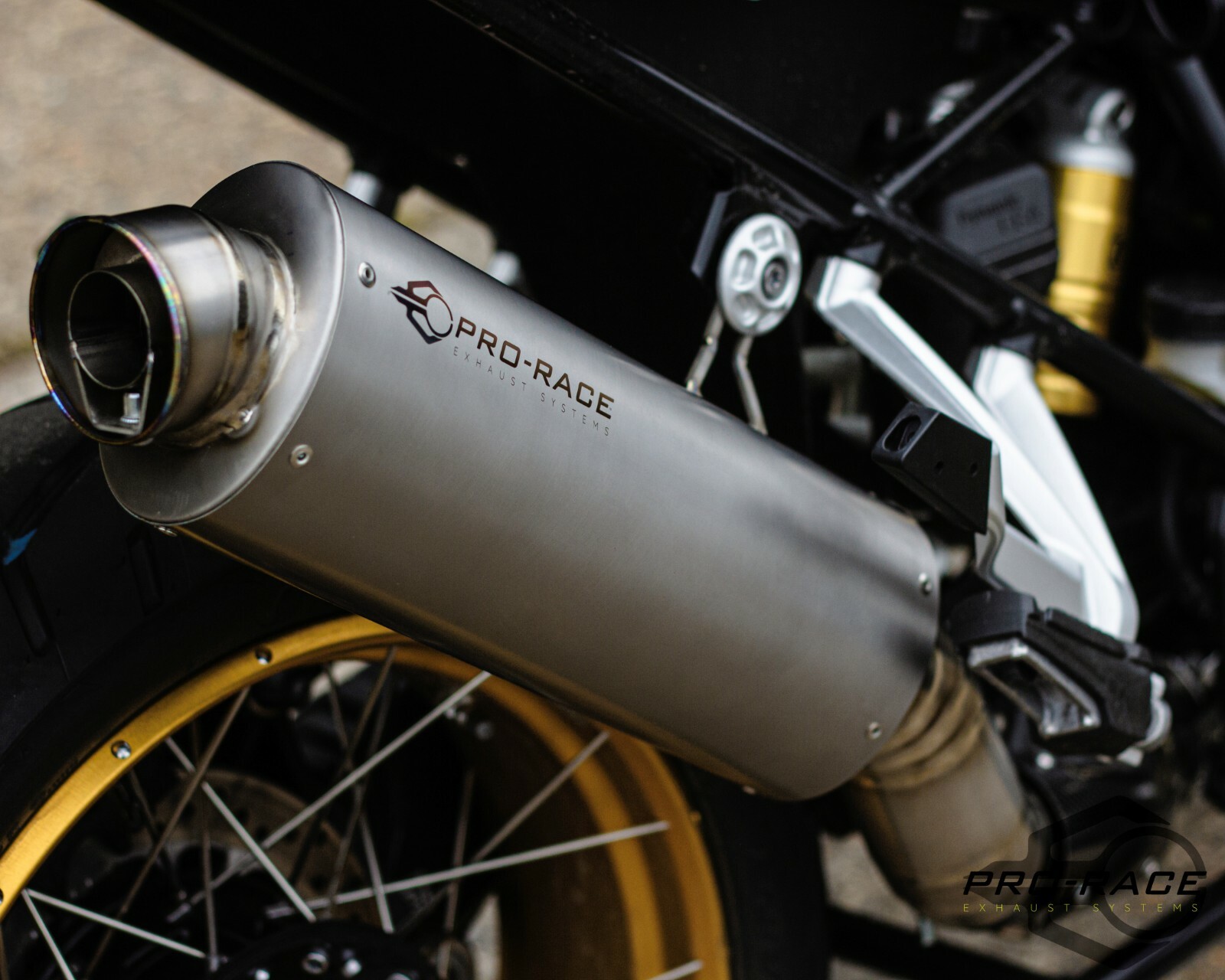 BMW R 1200 GS / R 1250 GS 2014-2021 TITANIUM OVAL EXHAUST | eBay