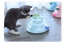 Cat Crazy Ball Disk Interactive Toys Amusement Plate