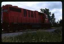 Railroad Slide - Detroit Toledo & Ironton #6226 Locomotive 1986 Riga Michigan