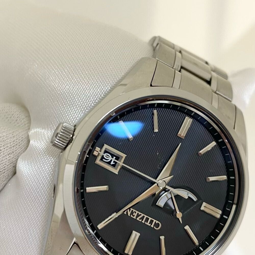 Citizen The citizen AQ1010-54E Eco-Drive Date Black Slv Citizen The citizen AQ1010-54E Eco-Drive Date Black Slv