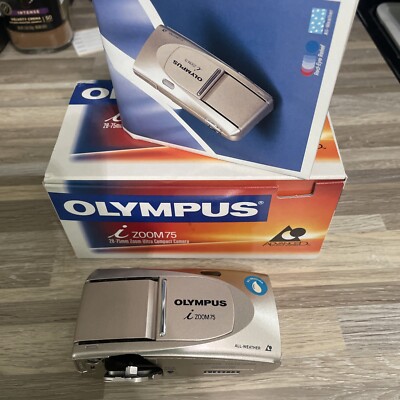 OLYMPUS AF Zoom フィルムカメラ 1999 Olympus i-Zoom 75 Deluxe - APS Film Camera - YouTube