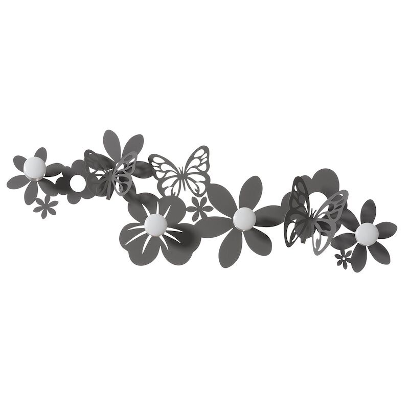 Appendiabiti Sfarfalle Arti e Mestieri 78cm - Offerta Metallo Design