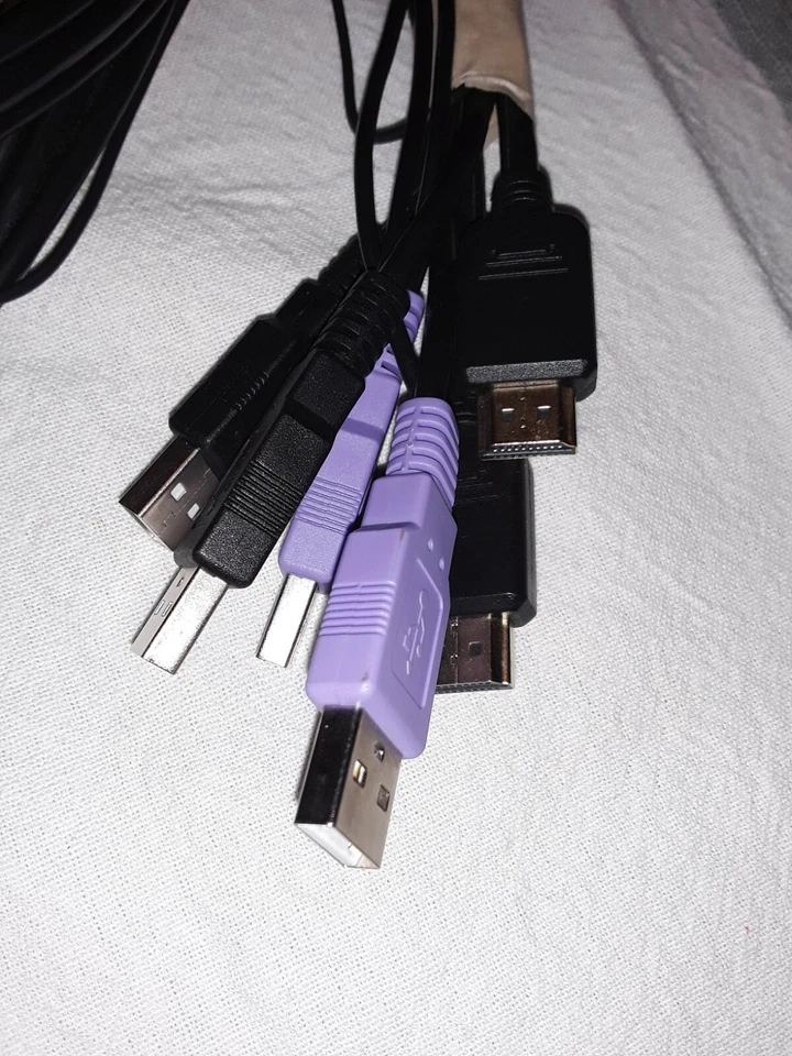 KVM Switch TRIPP LITE 8032-HUA2 Tripp Lite(R) 2-Port USB/HD Cable FREE SHIPPING! - Image 3 of 4