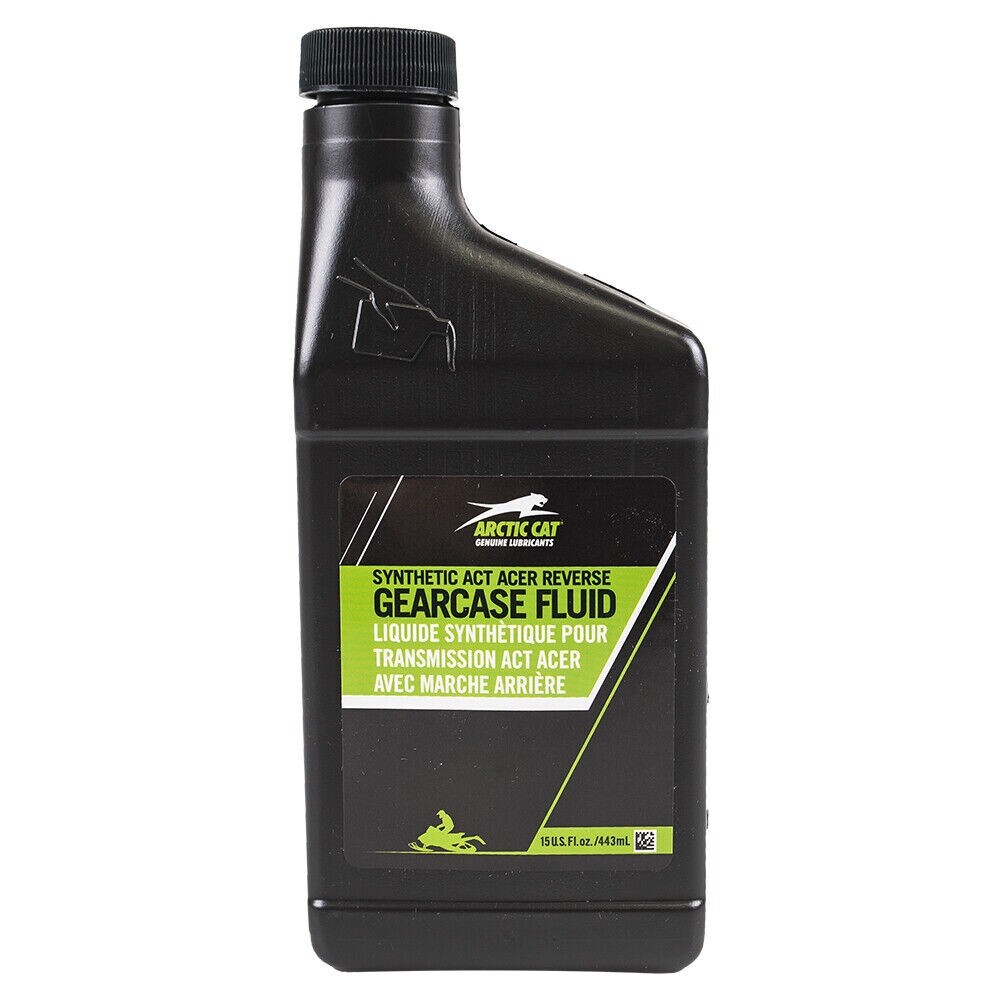 1 New OEM Arctic Cat Synthetic ACT Gearcase Fluid Oil 15oz ACER Reverse