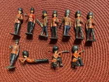 Vintage John Hill British Soldier Lead Figures Johillco