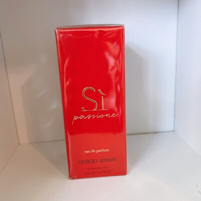 Giorgio Armani Si Passione 3.4oz /100ml Women's Eau de Parfum NIB