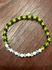 Pulsera ILDE Resguardo ORULA-OBATALA santería Hecho a mano /Brazalete religioso