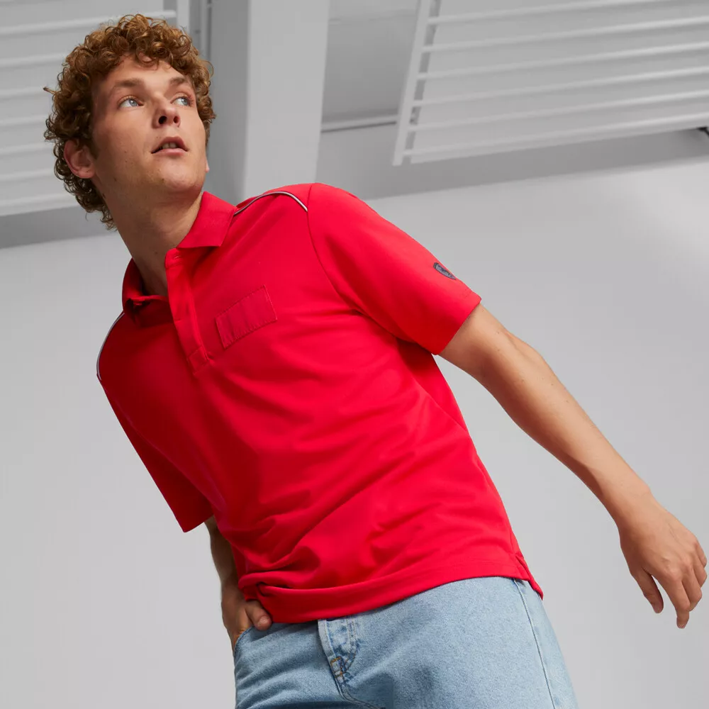 T shirt puma rosso sale