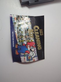 Nintendo NES Original Cleaning Kit With Manual