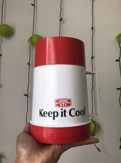 retro thermos flask