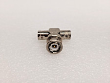 BNC T Adapter - T-Shaped Coax Splitter - 1 Male Port to 2 Female Ports, Coaxi...