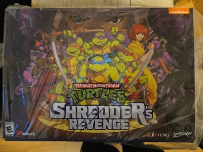 Turtles Shredders Revenge Collectors Edition! Limited Run Games! Playstation 4!