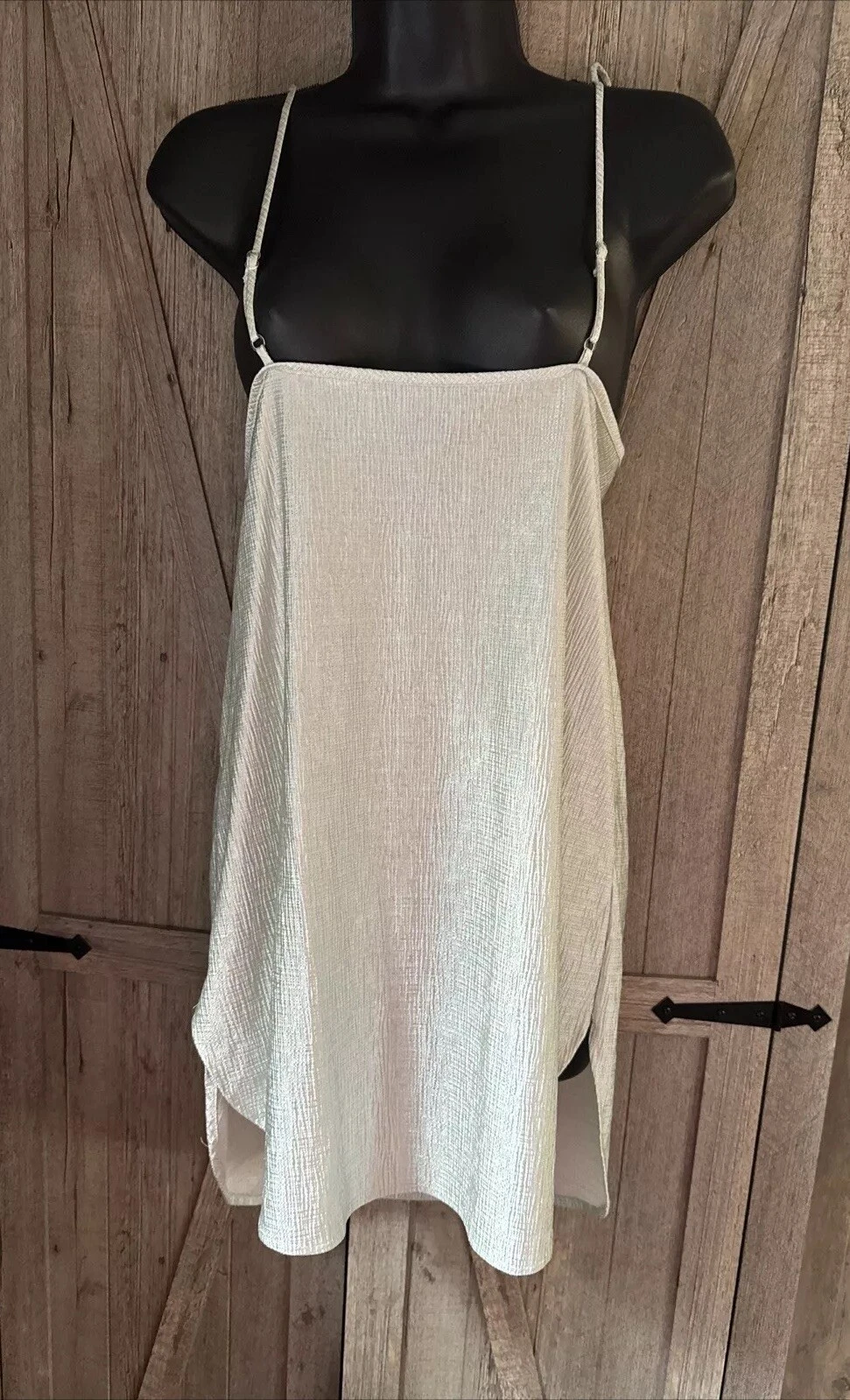 UNDERCOVER Camicia sotto copertura abbigliamento taglia M vintage cravatta da notte pizzo floreale slip taglia M USA come nuova Celedon