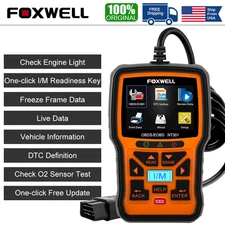 Foxwell NT301 OBD2 Scanner Live Data car enginee Diagnostic Scan Service Tool