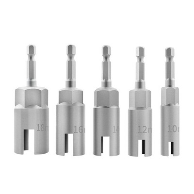 Butterfly Nut Driver Tool 5Pcs Stainless Steel Socket Set With Size